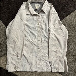 L.L. Bean Men's Light Gray Shirt Jacket